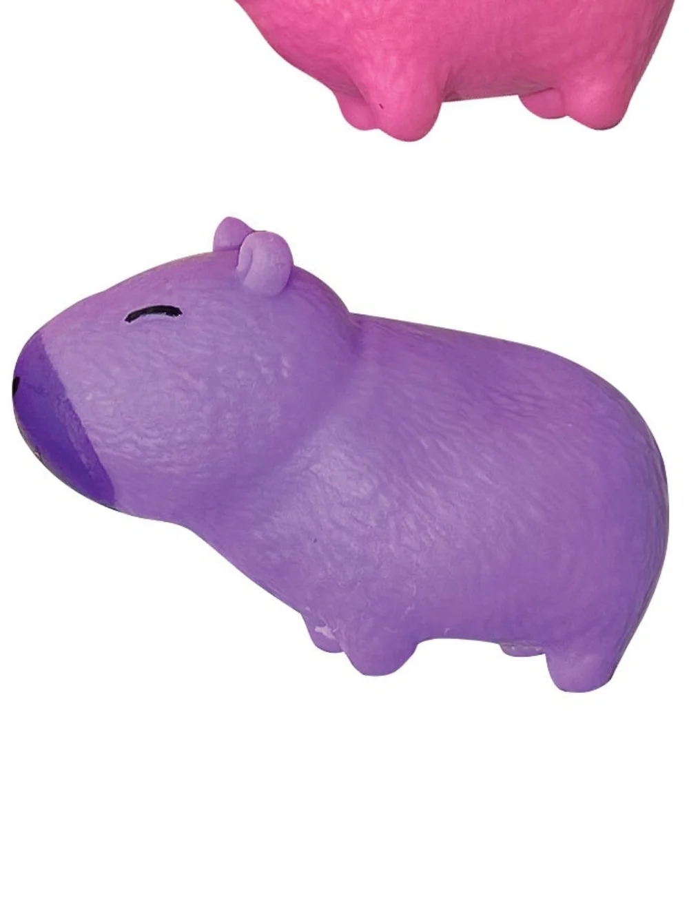 💜 Purple Capybara Squishy Toy 🧸 Sand Filled Stress Relief Fidget Cute